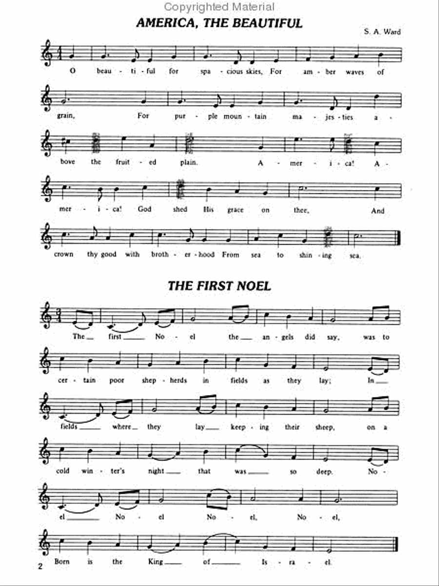 Alfred's Very First Tonechime Arrangements Handbell Choir scores gallery preview page 76