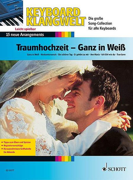 Keyboard Klangw Traumhochzeit Ganz In Weiss