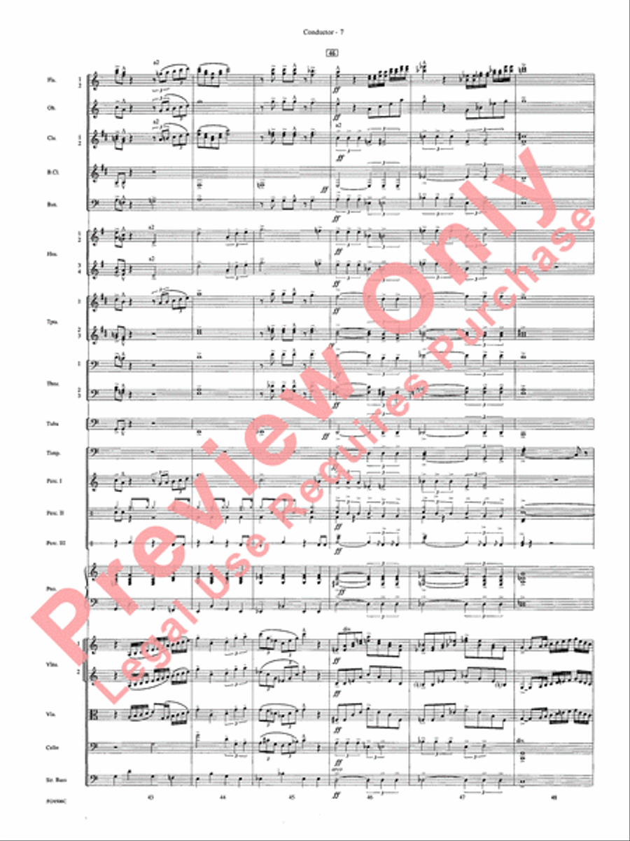 A Salute to the Big Bands Full Orchestra scores gallery preview page 10