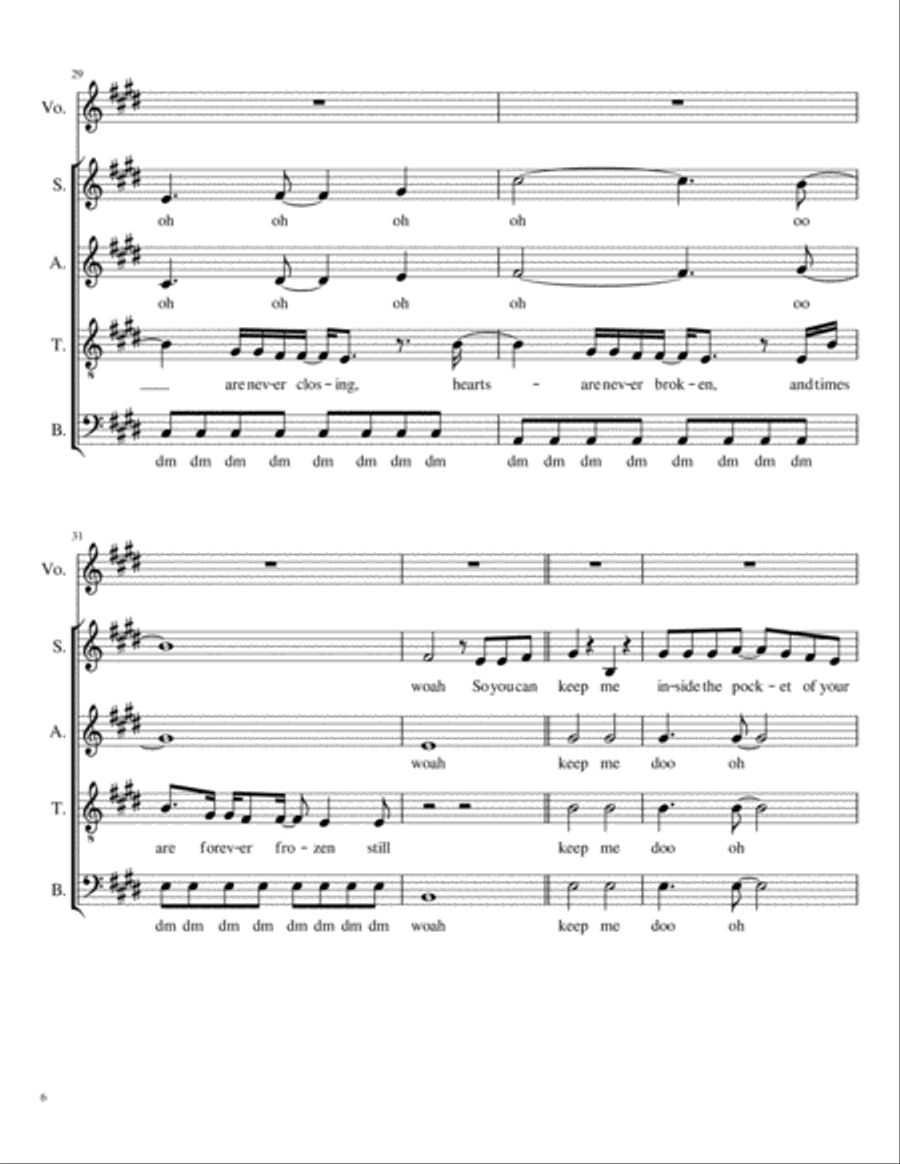 Photograph Photograph 4-Part scores gallery preview page 6