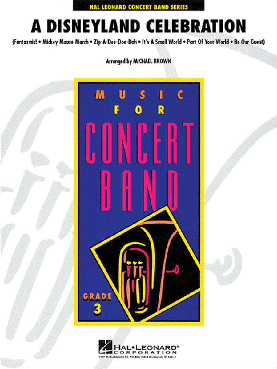 A Disneyland Celebration Concert Band scores gallery preview page 1