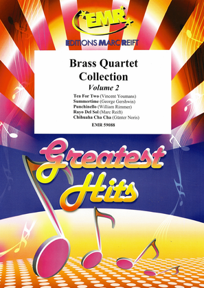 Book cover for Brass Quartet Collection Volume 2