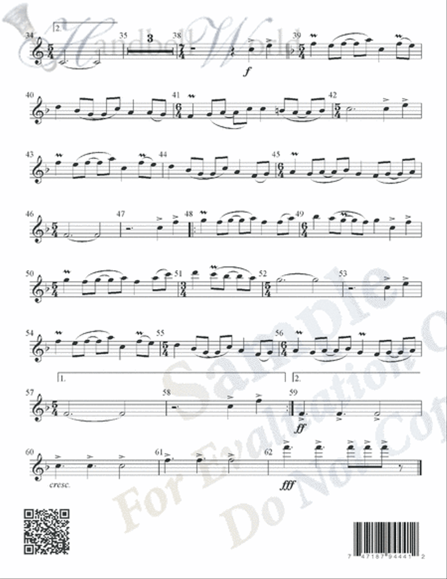Celtic Praise 5-Octaves scores gallery preview page 4