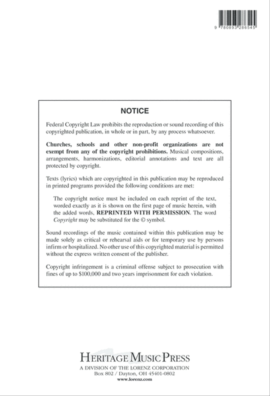 Lirum Lirum A Cappella scores gallery preview page 17