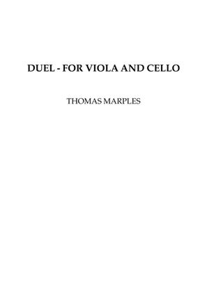 Duel: for Viola and Cello - Full Score