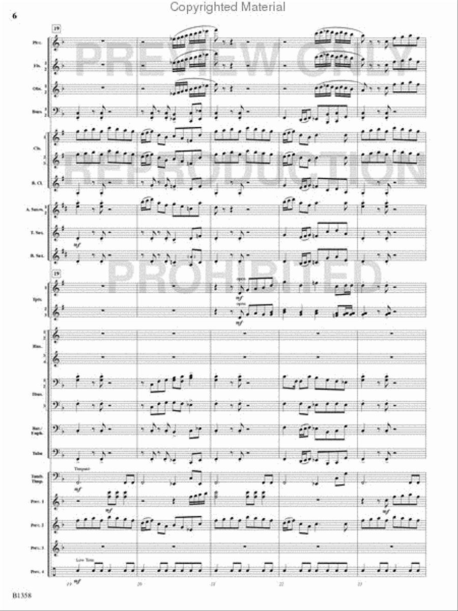 Three Celtic Dances Concert Band scores gallery preview page 5