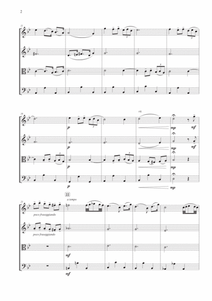 Albinoni's Adagio for String Quartet image number null