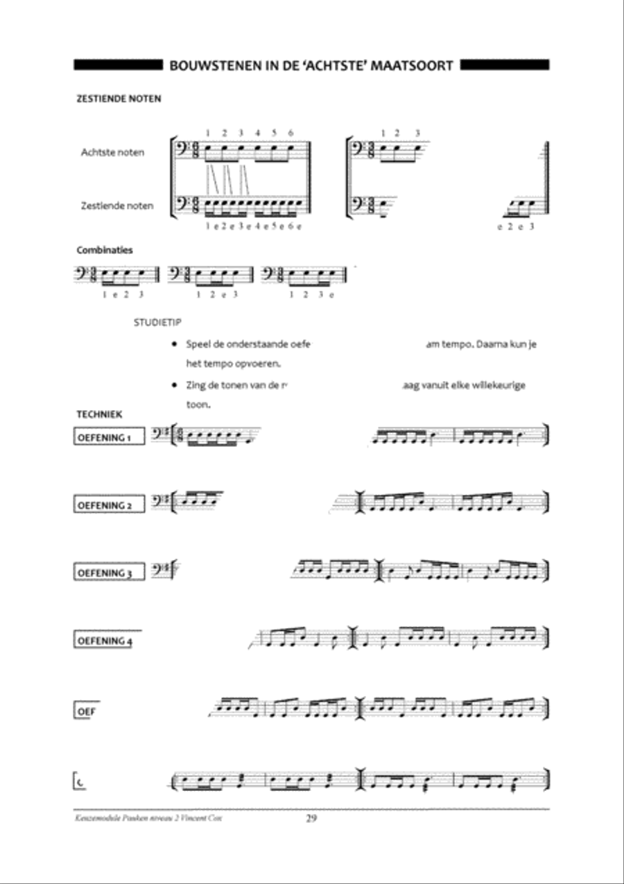 Percussion Modular: Pauken 2 Percussion scores gallery preview page 30