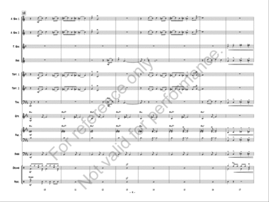Agent Undercover Jazz Ensemble scores gallery preview page 5