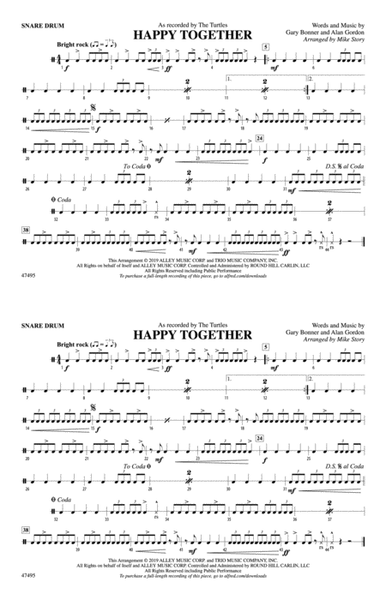 Happy Together: Snare Drum