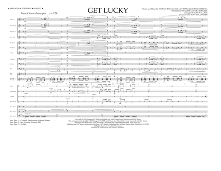Get Lucky - Full Score