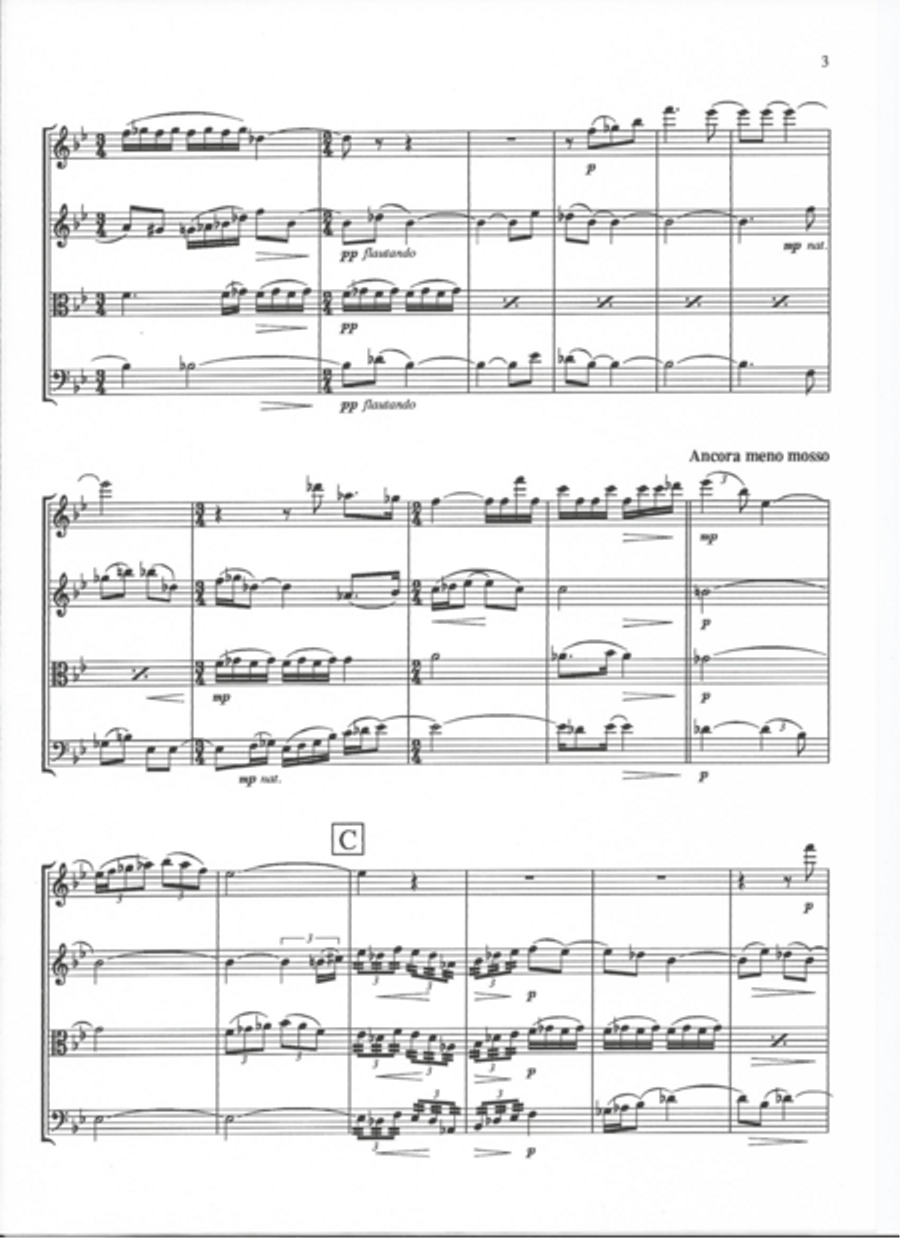 Capriccio and Ech Pastorale Flute scores gallery preview page 4