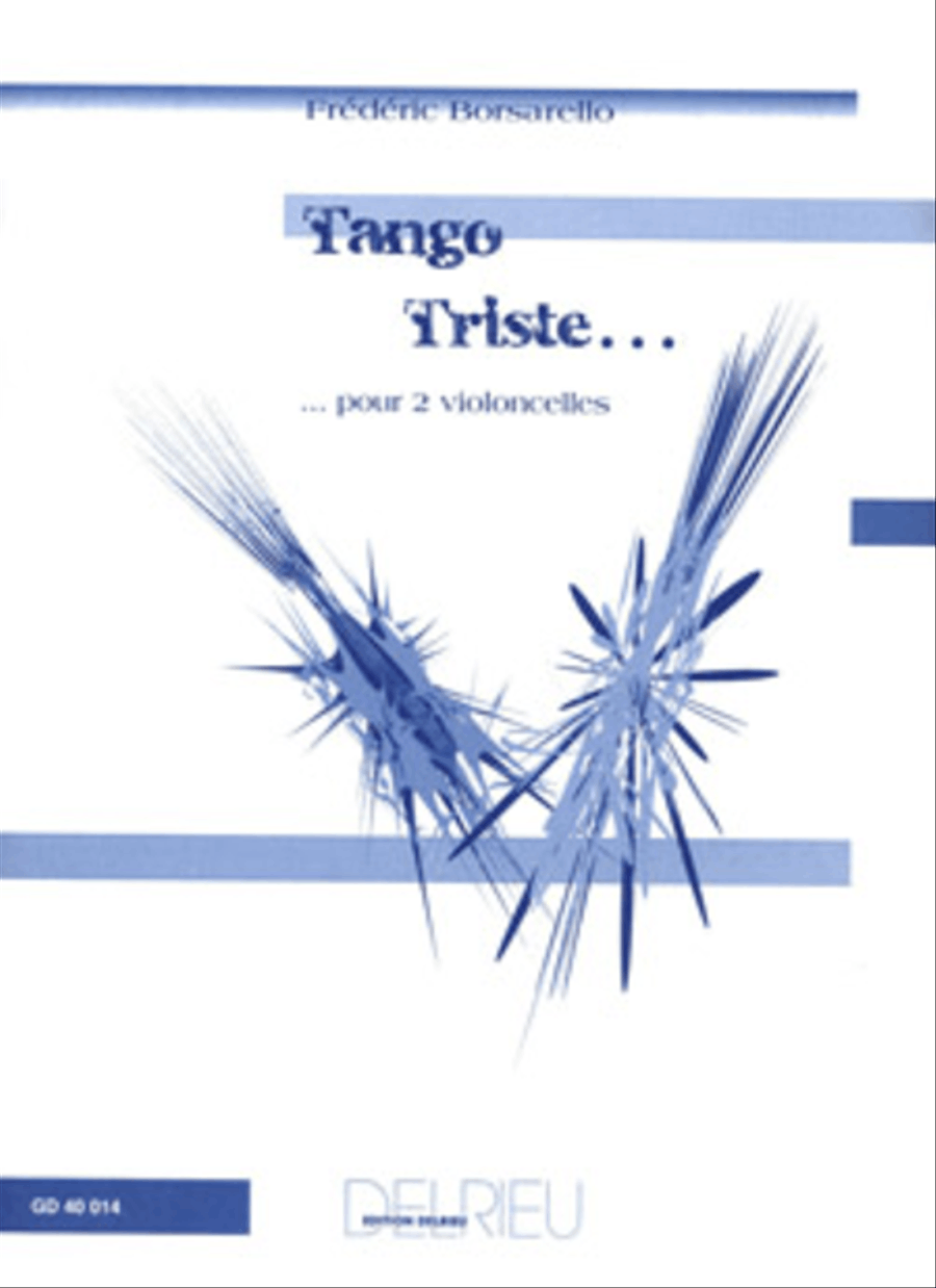 Tango Triste Cello scores gallery preview page 1