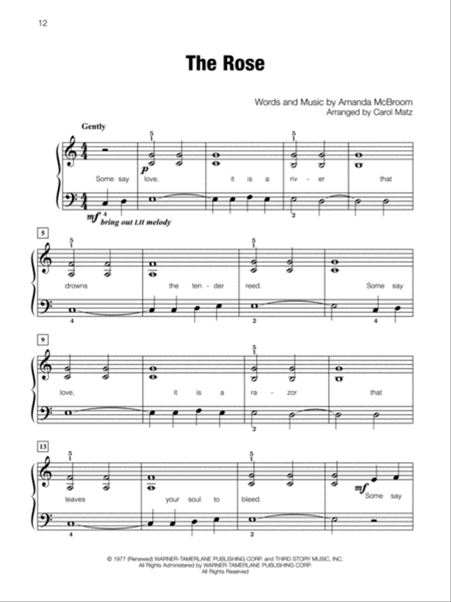 Famous & Fun for Adults -- Pop, Book 3 Piano Method scores gallery preview page 3