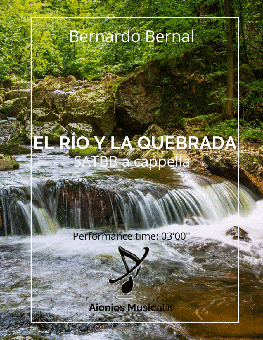 El Río y La Quebrada - SATBB a cappella image number null