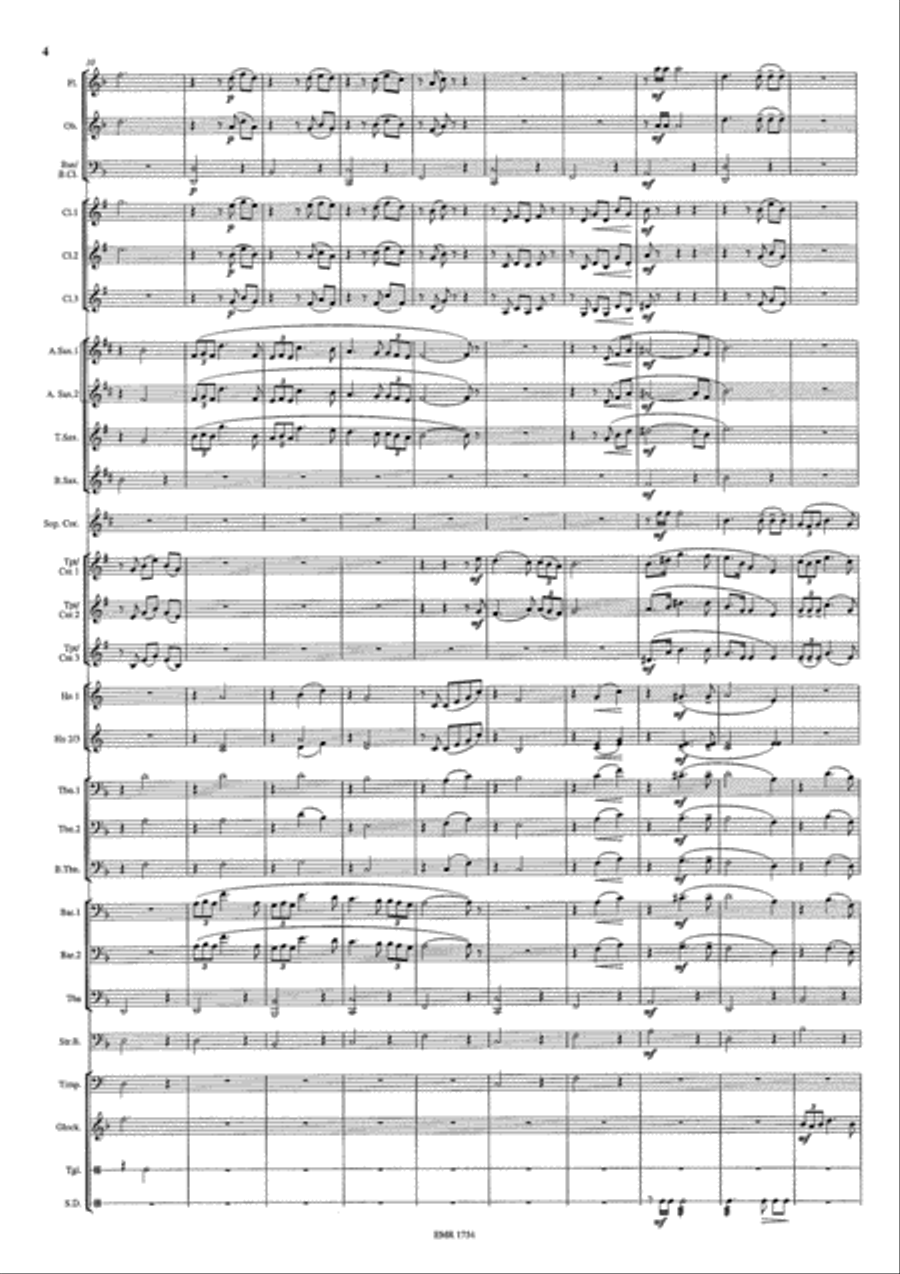 Serenade Concert Band scores gallery preview page 5