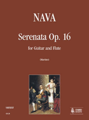 Book cover for Serenata Op. 16 for Guitar and Flute