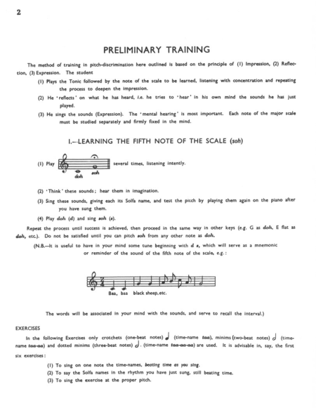 An Introduction to Sight Singing. Part 1