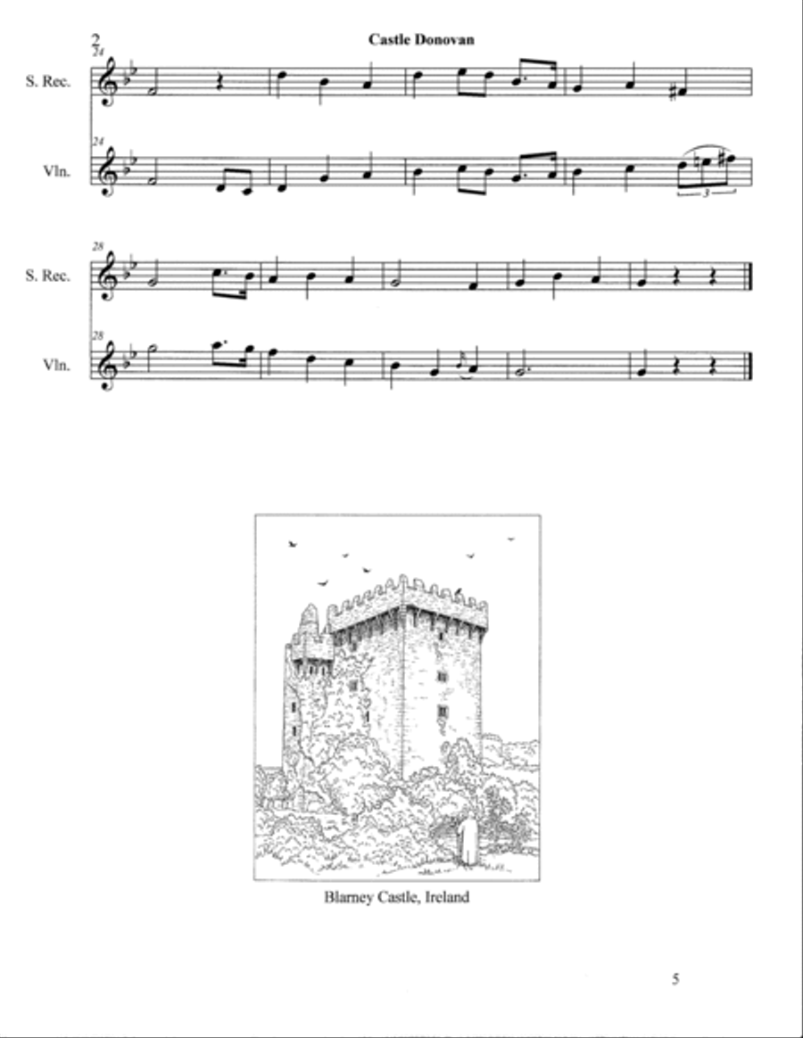 Of Castles, Kings, and Courts (Complete Duo Anthology) Set of Parts scores gallery preview page 4