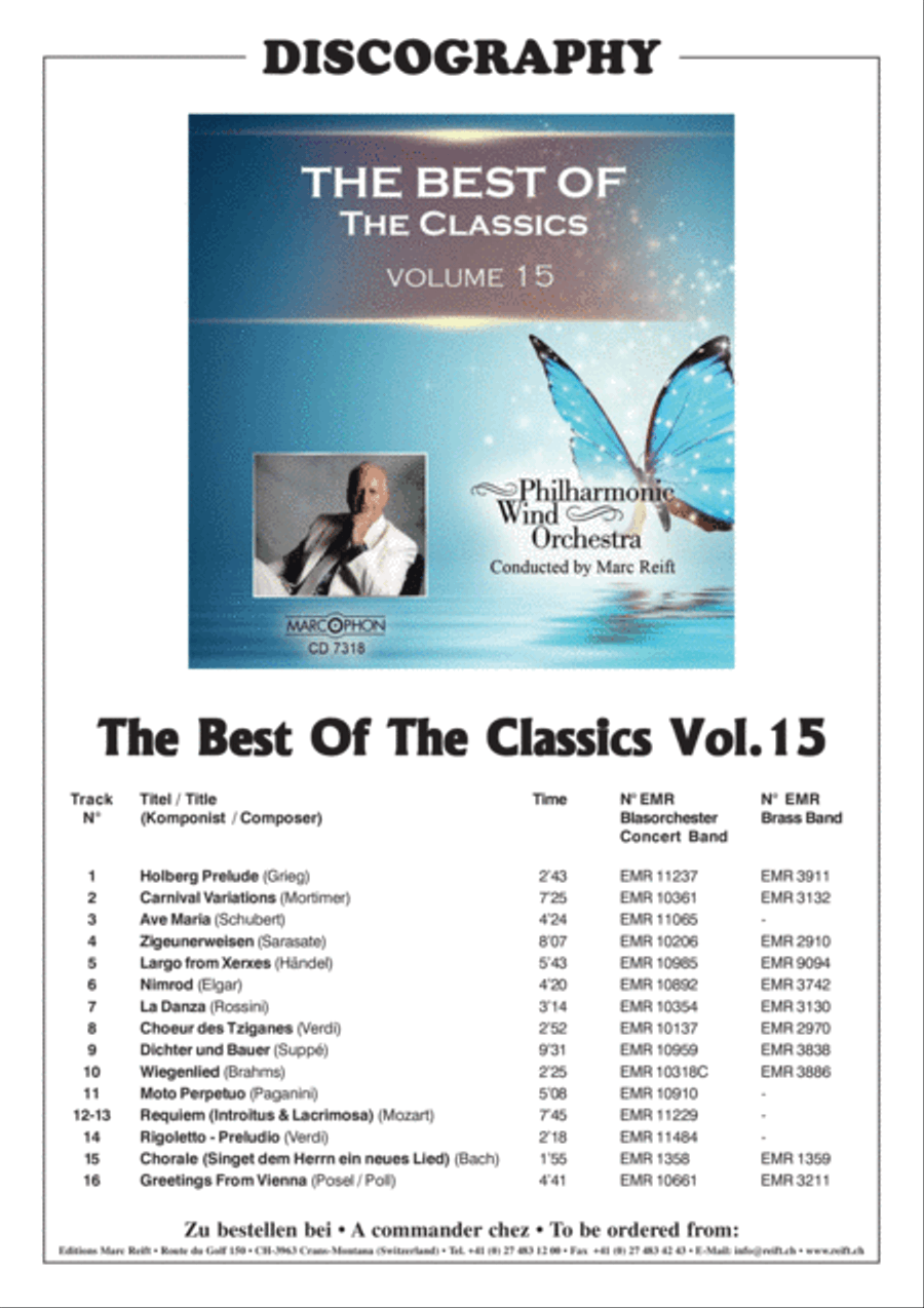 Chorale / Sinfonia & Gavotte Brass Band scores gallery preview page 3