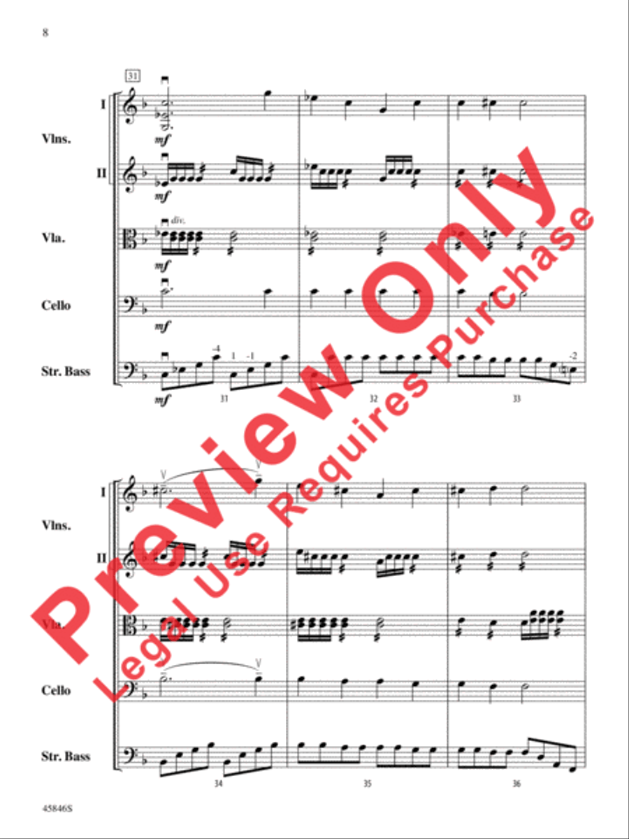 Dies Irae String Orchestra scores gallery preview page 8