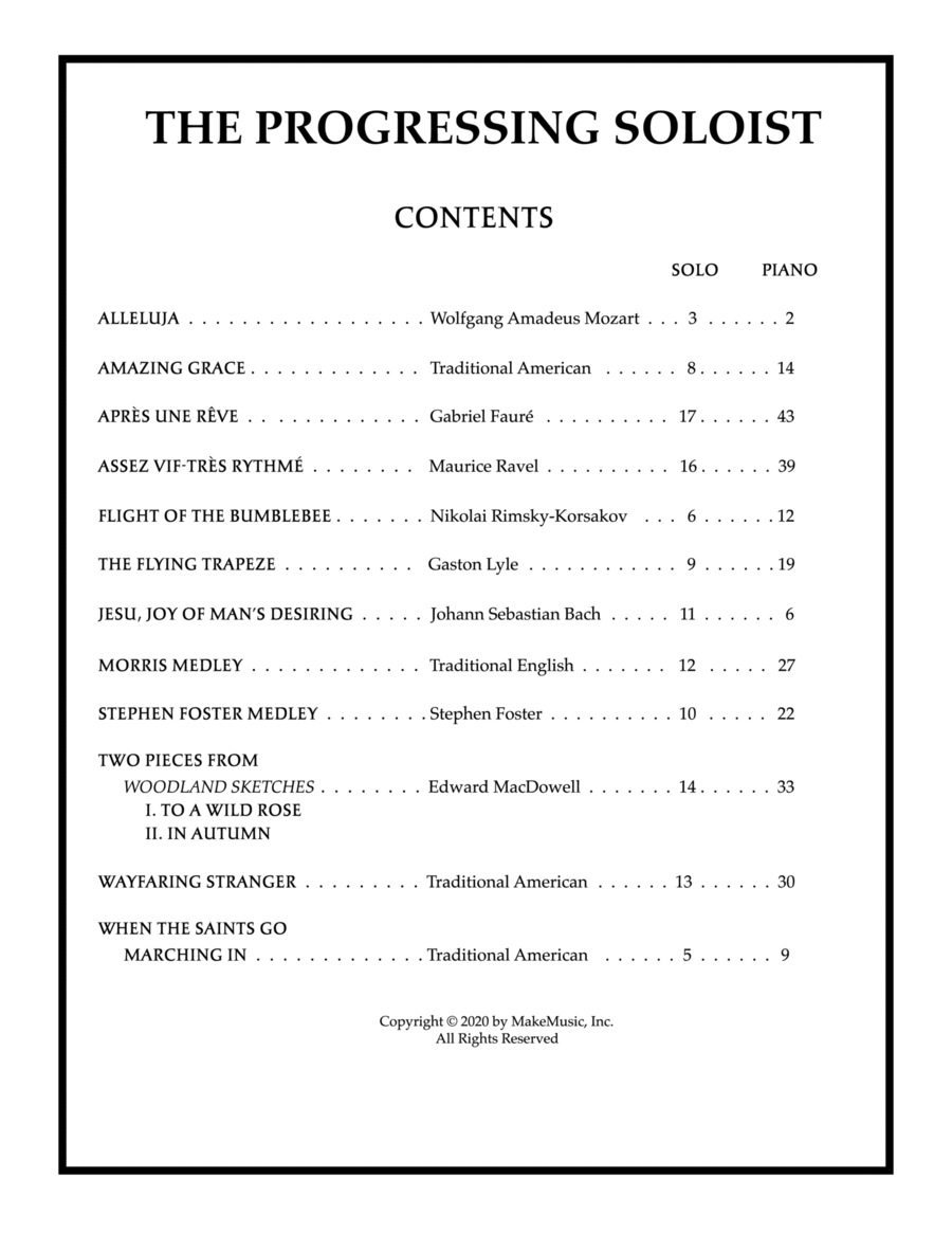 The Progressing Cello Soloist Small Ensemble scores gallery preview page 1