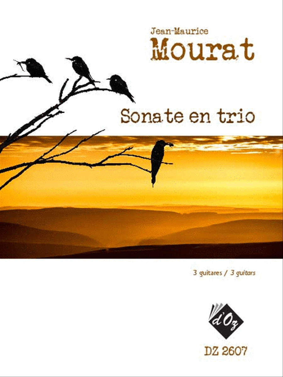 Sonate en trio Guitar Ensemble scores gallery preview page 1