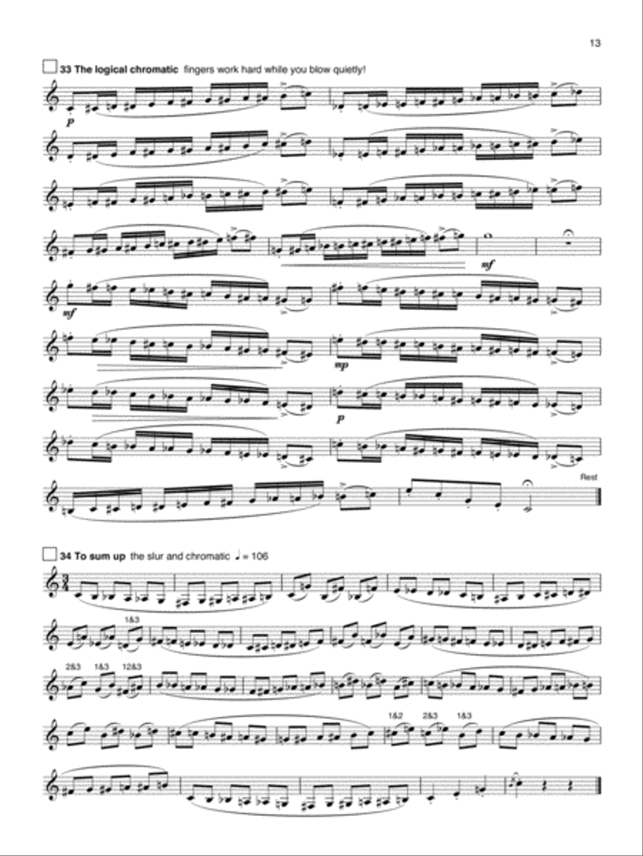 Graded Exercises for Trumpet and Other Valved Brass Instruments Cornet scores gallery preview page 5
