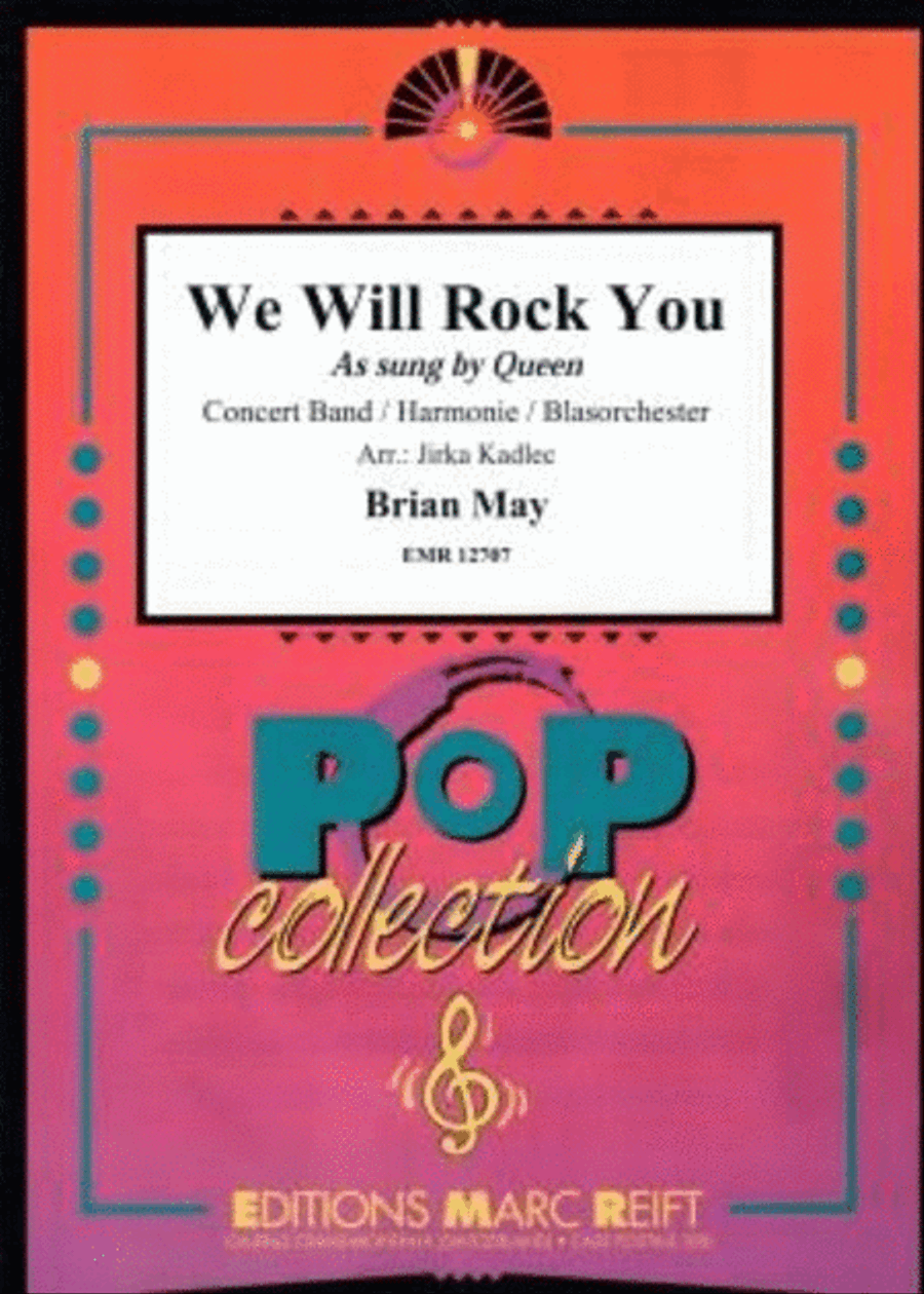 We Will Rock You We Will Rock You Concert Band scores gallery preview page 1