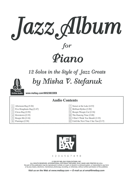 Jazz Album for Piano image number null