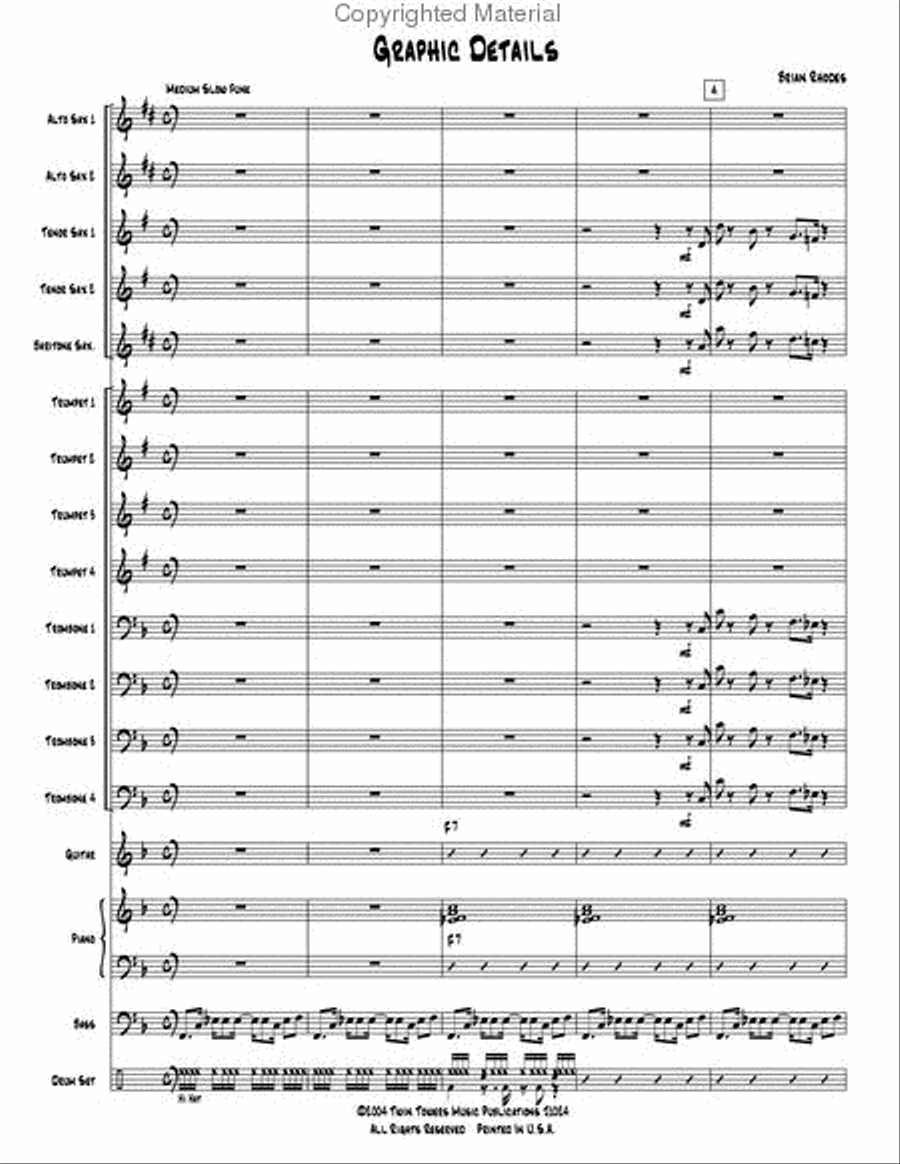 Graphic Details Graphic Details Jazz Ensemble scores gallery preview page 3