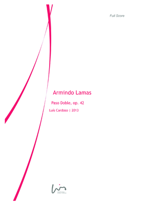 Book cover for Armindo Lamas (for Concert Band)