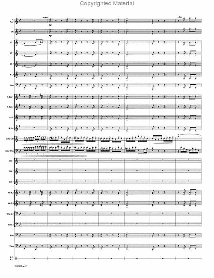 Cousins Cousins Concert Band scores gallery preview page 20