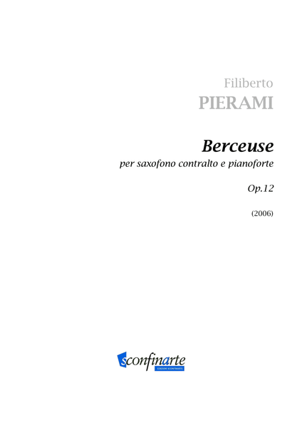 Filiberto Pierami: BERCEUSE (op.12)