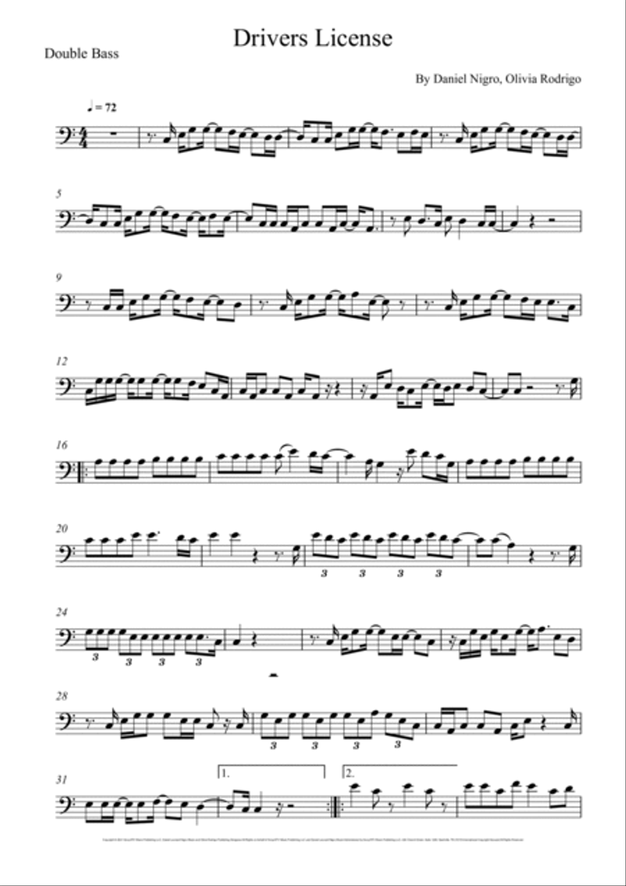 Drivers License Drivers License String Duet scores gallery preview page 5