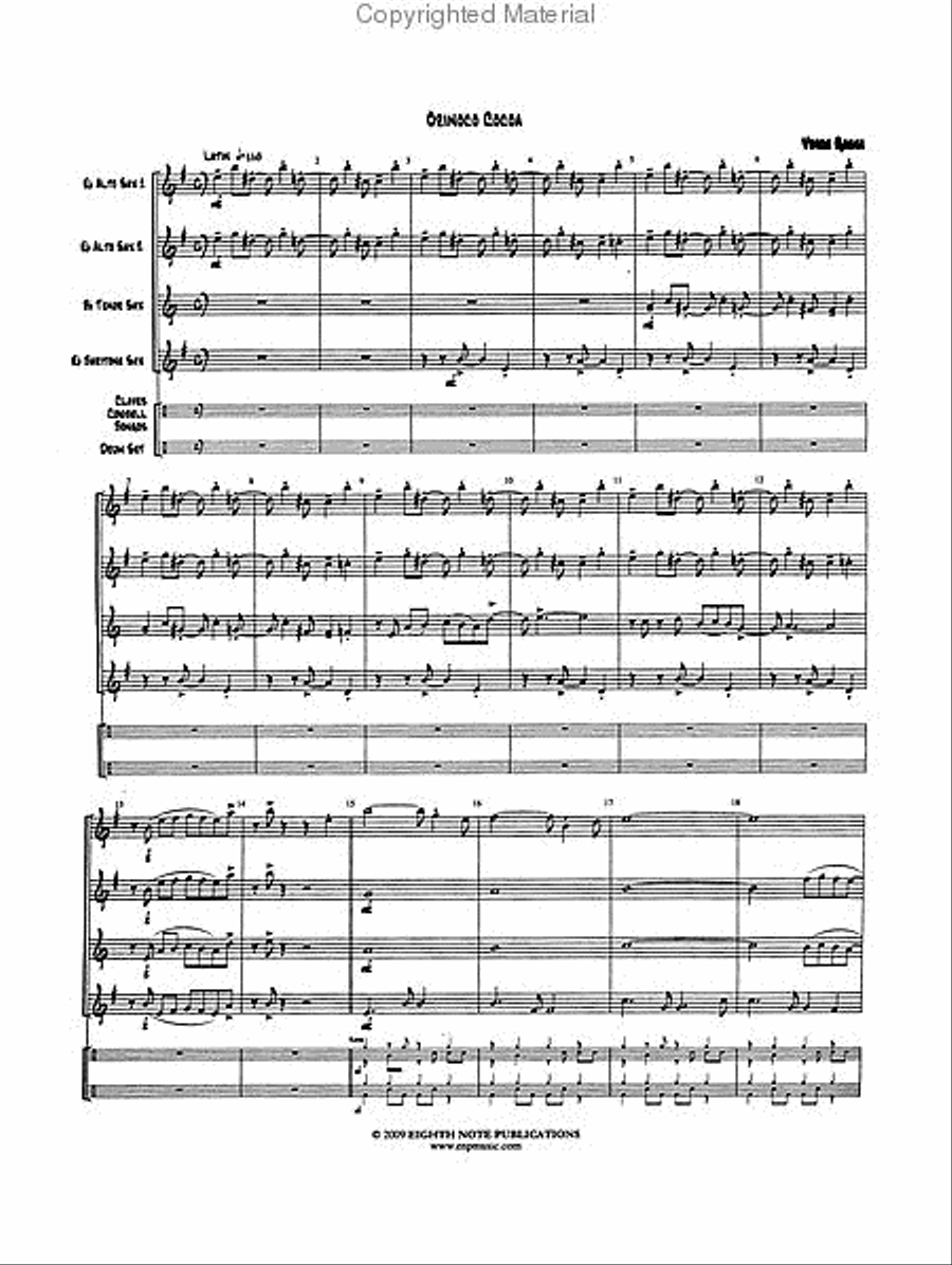 Orinoco Cocoa Small Ensemble scores gallery preview page 2