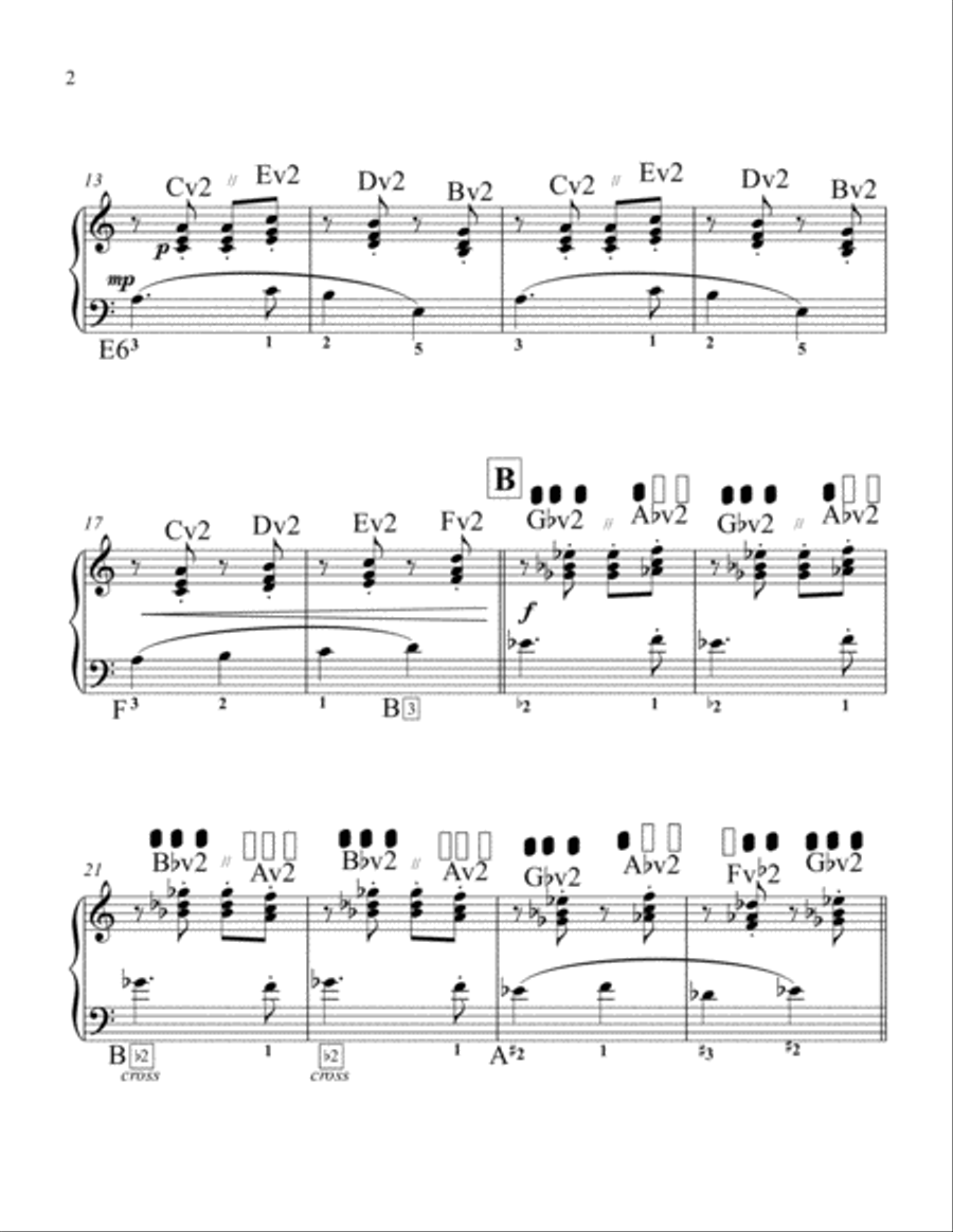 Toccatina by Kabelevsky Toccatina by Kabelevsky Easy Piano scores gallery preview page 2