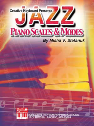 Book cover for Jazz Piano Scales and Modes