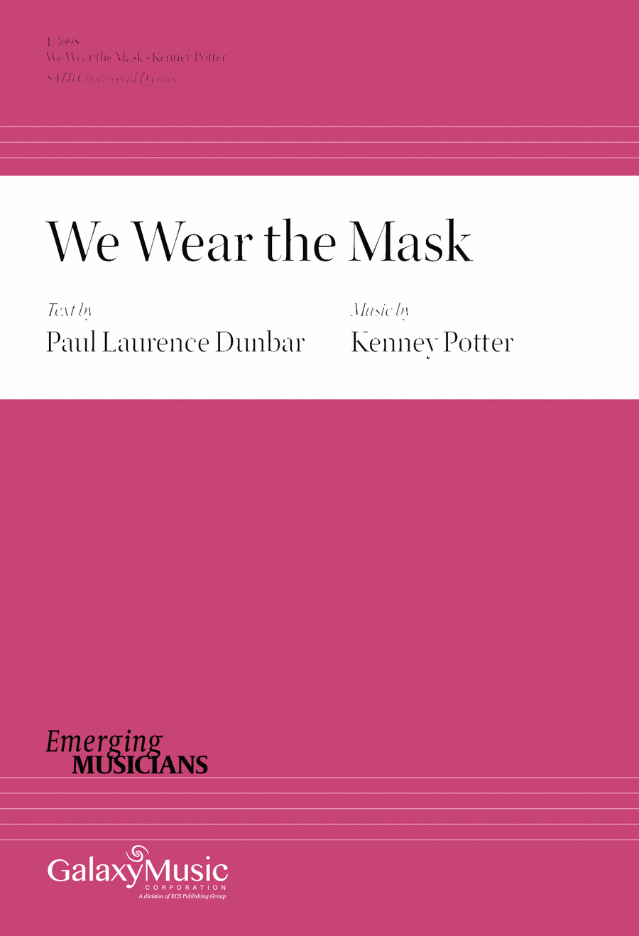 We Wear the Mask We Wear the Mask 4-Part scores gallery preview page 1