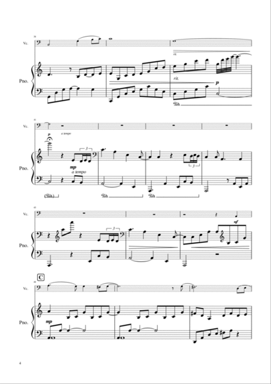Rowena Piano scores gallery preview page 6