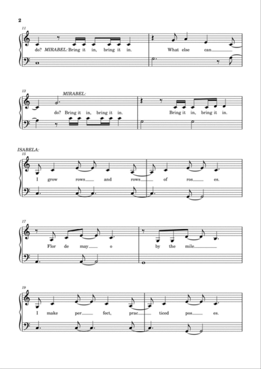 What Else Can I Do? Easy Piano scores gallery preview page 3