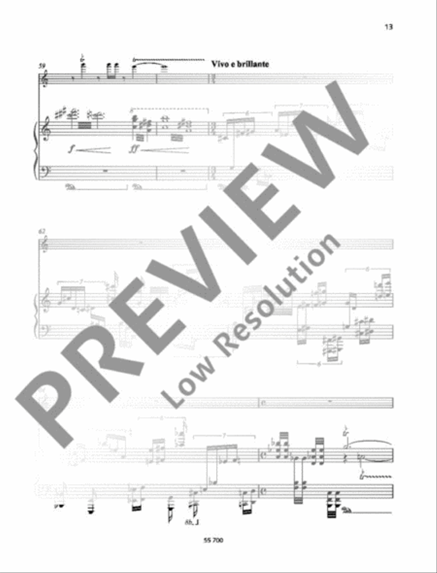 Cantiliana Flute scores gallery preview page 14