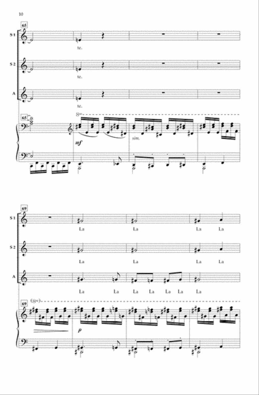 Fantoches (Marionettes) Fantoches (Marionettes) SSA scores gallery preview page 9