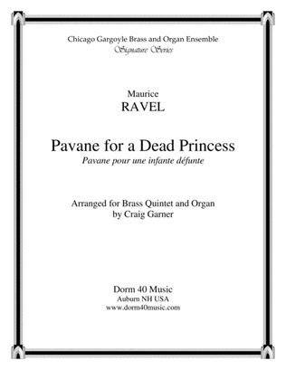 Pavane for a Dead Princess (for Brass quintet and Organ)