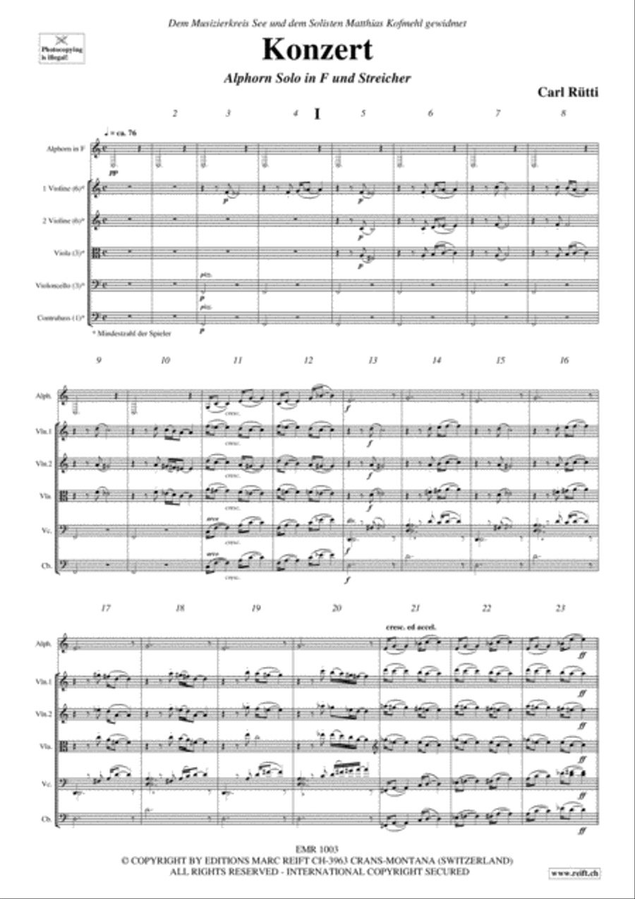 Konzert Konzert String Orchestra scores gallery preview page 3