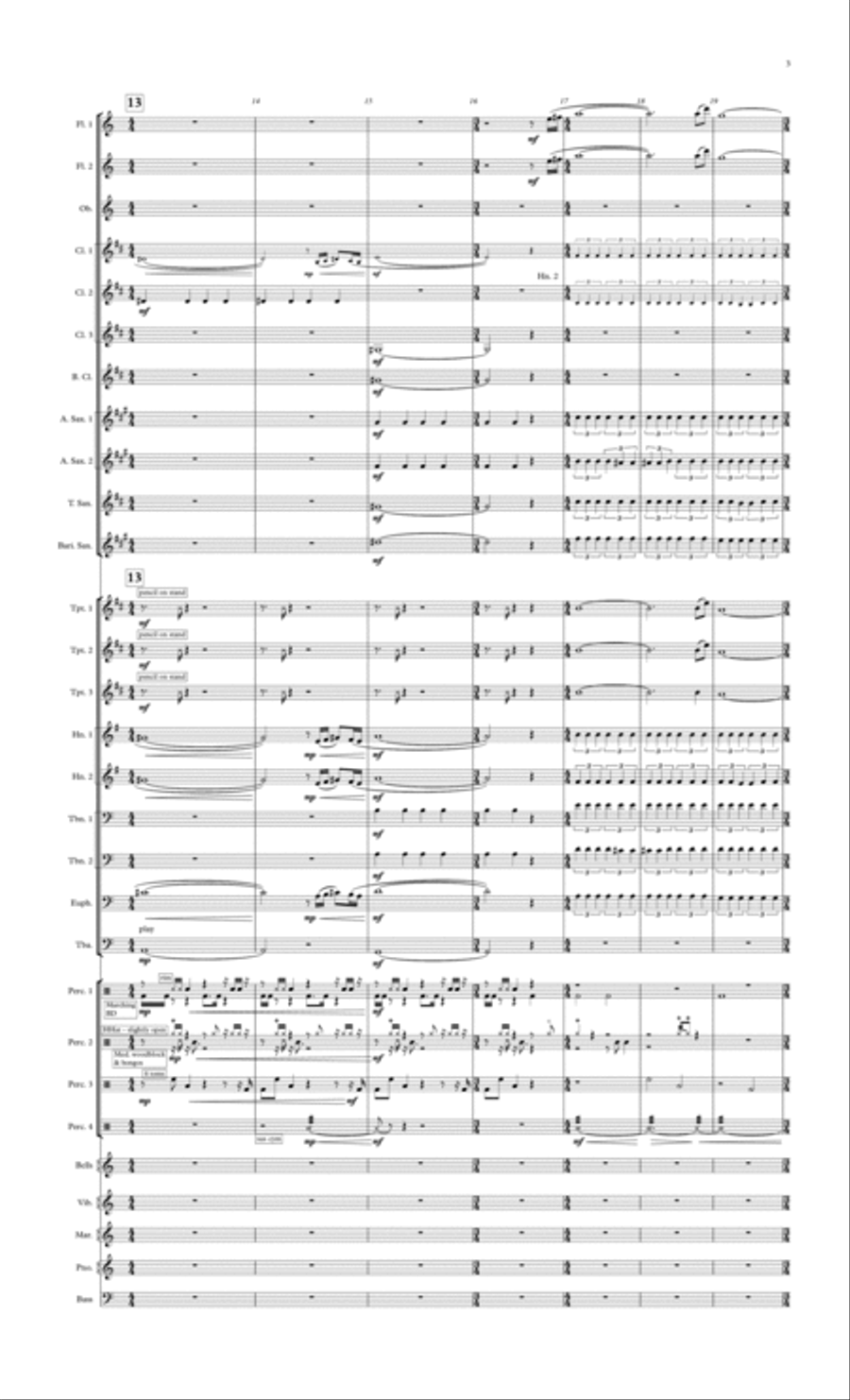 Planetarium Concert Band scores gallery preview page 3