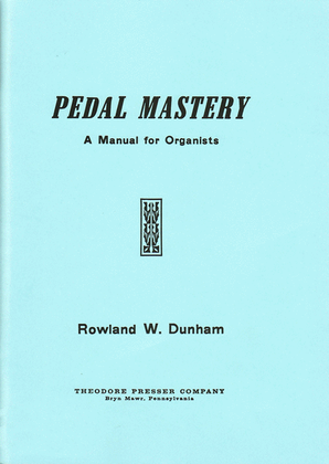 Book cover for Pedal Mastery