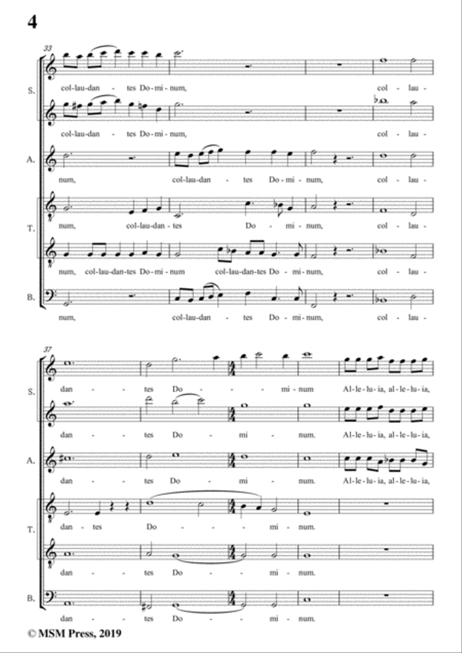 Dering-Quem vidistis,pastores,in C Major,A cappella 4-Part scores gallery preview page 6