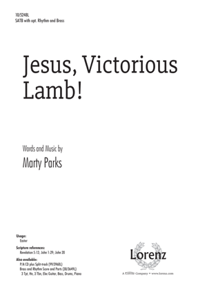 Book cover for Jesus, Victorious Lamb!