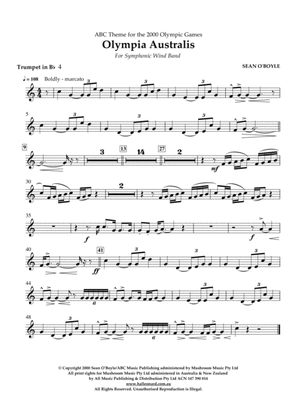 Olympia Australis (Symphonic Wind Band) - Bb Trumpet 4
